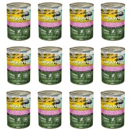 ARQUIVET MOKRA KARMA DLA PSA Z jagnięciną i kurczakiem 12x400G + DARMOWA WYSYŁKA!