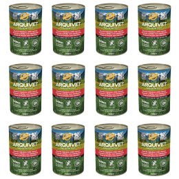ARQUIVET MOKRA KARMA DLA PSA Z wołowiną i kurczakiem 12x400G  