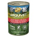 ARQUIVET MOKRA KARMA DLA PSA Z wołowiną i kurczakiem 12x400G  
