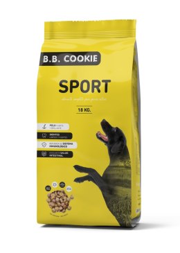 B.B. COOKIE SPORT dla psów aktywnych 18 KG + DARMOWA WYSYŁKA!