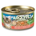 Arquivet Puszka dla kota o smaku tuńczyka i łososia 24 x 80 g + DARMOWA WYSYŁKA!