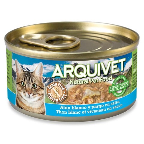 Arquivet Puszka dla kota o smaku tuńczyka i lucjana 24 x 80 g + DARMOWA WYSYŁKA! Arquivet Puszka dla kota o smaku tuńczyka i lucjana 24 x 80 g + DARMOWA WYSYŁKA!