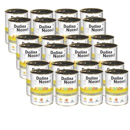 Dolina Noteci Junior bogata w żołądki z kurczaka 24 x 400 g + DARMOWA WYSYŁKA!