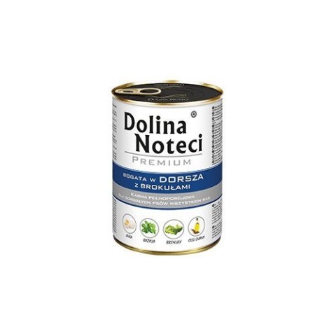 Dolina Noteci bogata w dorsza z brokułami 24 x 400g + DARMOWA WYSYŁKA! Dolina Noteci bogata w dorsza z brokułami 24 x 400g + DARMOWA WYSYŁKA!