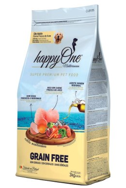 HappyOne Grain-Free Mediterraneum Adult dla psów dorosłych Super Premium 12Kg + DARMOWA WYSYŁKA!