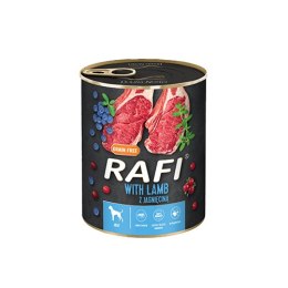 Rafi z jagnięciną, borówką i żurawiną 12 x 800 g + DARMOWA WYSYŁKA!