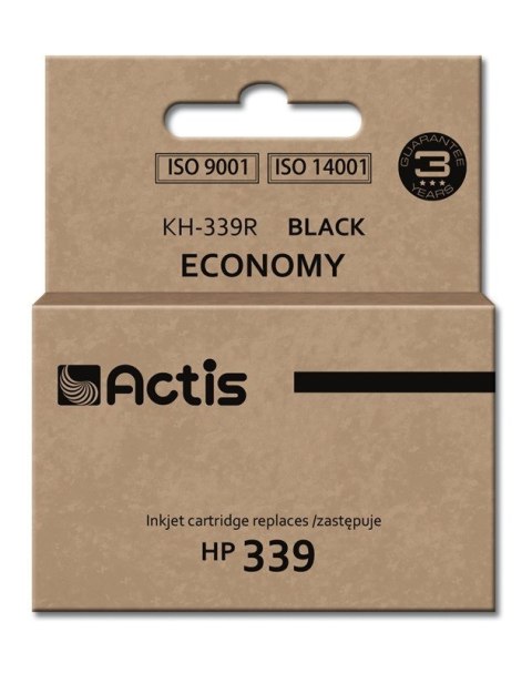 Actis KH-339R Tusz (zamiennik HP 339 C8767EE; Standard; 35 ml; czarny) Actis KH-339R Tusz (zamiennik HP 339 C8767EE; Standard; 35 ml; czarny)