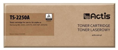 Actis TS-2250A Toner (zamiennik Samsung ML-2250D5; Standard; 5000 stron; czarny) Actis TS-2250A Toner (zamiennik Samsung ML-2250D5; Standard; 5000 stron; czarny)