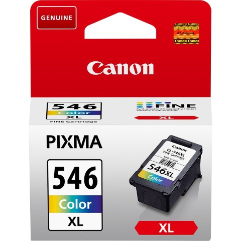 Tusz Canon kolor CL-546XL=CL546XL=8288B001, 300 str. Tusz Canon kolor CL-546XL=CL546XL=8288B001, 300 str.