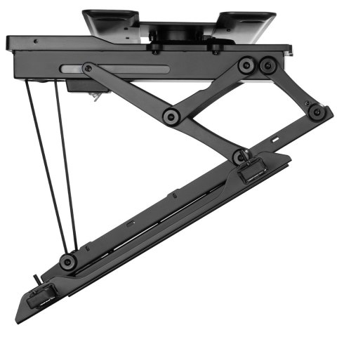 MACLEAN UCHWYT DO TV ELEKTRYCZNY SUFITOWY, OBSŁUGA TUYA, MAX VESA 600X400, OBRÓT 90ST. PILOT, 32"-75", 35KG MC-490