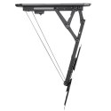 MACLEAN UCHWYT DO TV ELEKTRYCZNY SUFITOWY, OBSŁUGA TUYA, MAX VESA 600X400, PILOT, 23"-55", 30KG, MC-492