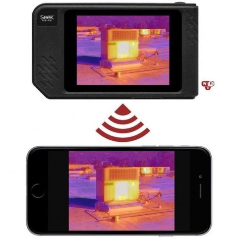 SEEK THERMAL KAMERA TERMOWIZYJNA SHOT PRO Z TECHNOLOGIĄ POPRAWY OBRAZU SEEK FUSION, WI-FI, 320X240PX, FOV 57ST, SQ-AAA SEEK THERMAL KAMERA TERMOWIZYJNA SHOT PRO Z TECHNOLOGIĄ POPRAWY OBRAZU SEEK FUSION, WI-FI, 320X240PX, FOV 57ST, SQ-AAA