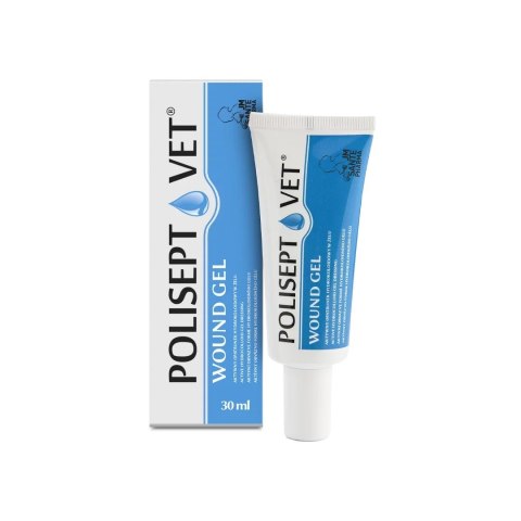 JM SANTE POLISEPT VET GEL opatrunek żelowy 30ml JM SANTE POLISEPT VET GEL opatrunek żelowy 30ml