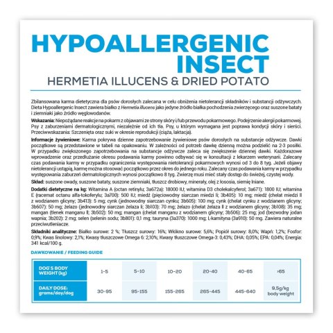 VetExpert Veterinary Diet Hypoallergenic Insect dog 12kg (WYPRZEDAŻ) VetExpert Veterinary Diet Hypoallergenic Insect dog 12kg (WYPRZEDAŻ)