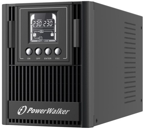 POWER WALKER UPS ON-LINE VFI 1000 AT FR 3X FR OUT, USB/RS-232, LCD, EPO POWER WALKER UPS ON-LINE VFI 1000 AT FR 3X FR OUT, USB/RS-232, LCD, EPO