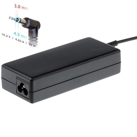 Zasilacz sieciowy Akyga AK-ND-53 do notebooka DELL (19,5 V; 4,62 A; 90W; 4.5 mm x 3 mm) Zasilacz sieciowy Akyga AK-ND-53 do notebooka DELL (19,5 V; 4,62 A; 90W; 4.5 mm x 3 mm)