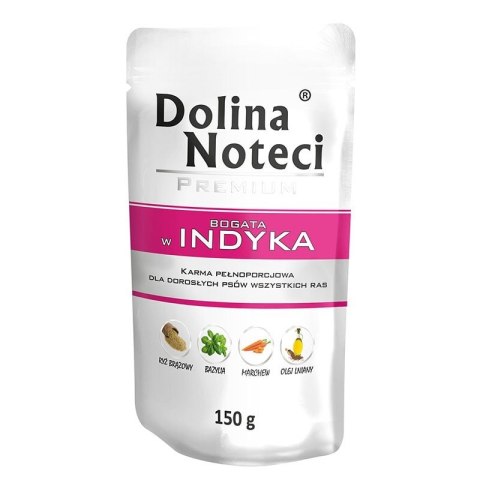 DOLINA NOTECI Premium bogata w indyka - mokra karma dla psa - 150g DOLINA NOTECI Premium bogata w indyka - mokra karma dla psa - 150g