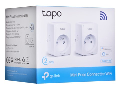 Gniazdko Smart Plug WiFi Tapo P100(2-pack) Gniazdko Smart Plug WiFi Tapo P100(2-pack)