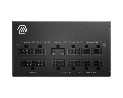 Zasilacz MSI MAG A750GL PCIE5 750W 80+ Gold ATX 3.1 Zasilacz MSI MAG A750GL PCIE5 750W 80+ Gold ATX 3.1