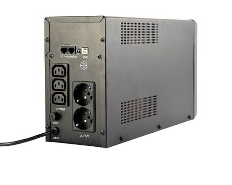 ENERGENIE ZASILACZ AWARYJNY UPS AVR 2000VA LCD, 3X C13, 2X SCHUKO, USB, RJ45 ENERGENIE ZASILACZ AWARYJNY UPS AVR 2000VA LCD, 3X C13, 2X SCHUKO, USB, RJ45