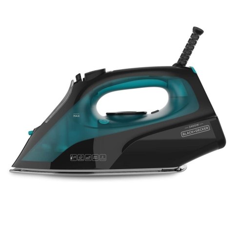 Żelazko parowe Black+Decker BXIR2403E (2400W; niebieski) Żelazko parowe Black+Decker BXIR2403E (2400W; niebieski)