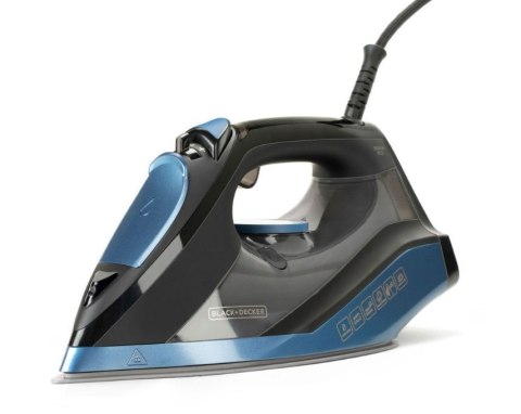 Żelazko parowe Black+Decker BXIR2801E (2800W; czarny) Żelazko parowe Black+Decker BXIR2801E (2800W; czarny)