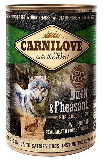 CARNILOVE Into the Wild Duck&Pheasant - mokra karma dla psa - 400 g CARNILOVE Into the Wild Duck&Pheasant - mokra karma dla psa - 400 g