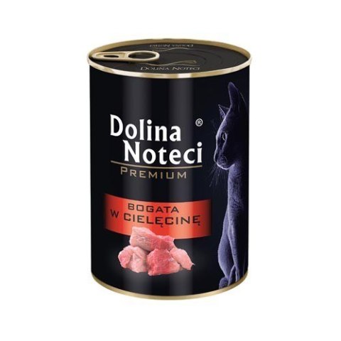 DOLINA NOTECI Premium cielęcina - mokra karma dla kota - 400g DOLINA NOTECI Premium cielęcina - mokra karma dla kota - 400g