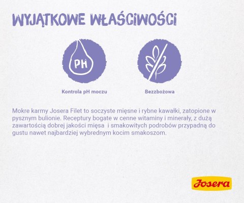 JOSERA Filet kurczak z cielęciną - mokra karma dla kota - 70 g JOSERA Filet kurczak z cielęciną - mokra karma dla kota - 70 g