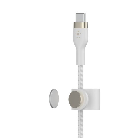 Kabel Belkin BoostCharge Pro Flex USB-C Cable with Lightning Connector 3m Silicone oplot White Kabel Belkin BoostCharge Pro Flex USB-C Cable with Lightning Connector 3m Silicone oplot White