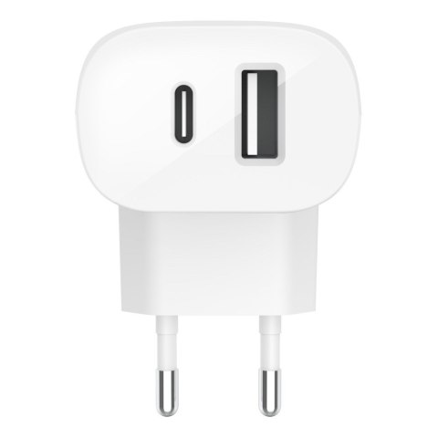 Ładowarka Belkin BoostCharge Dual USB-C + USB-A Wall Charger with PPS 37W White Ładowarka Belkin BoostCharge Dual USB-C + USB-A Wall Charger with PPS 37W White