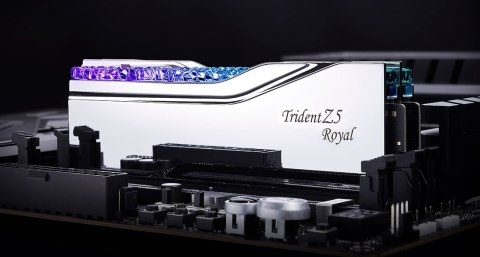 G.SKILL TRIDENT Z5 ROYAL RGB DDR5 2X32GB 6800MHZ CL34 SILVER F5-6800J3445G32GX2-TR5S