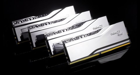 G.SKILL TRIDENT Z5 ROYAL RGB DDR5 2X48GB 6800MHZ CL34 SILVER F5-6800J3446F48GX2-TR5S G.SKILL TRIDENT Z5 ROYAL RGB DDR5 2X48GB 6800MHZ CL34 SILVER F5-6800J3446F48GX2-TR5S