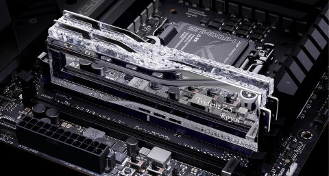 G.SKILL TRIDENT Z5 ROYAL RGB DDR5 2X48GB 6800MHZ CL34 SILVER F5-6800J3446F48GX2-TR5S G.SKILL TRIDENT Z5 ROYAL RGB DDR5 2X48GB 6800MHZ CL34 SILVER F5-6800J3446F48GX2-TR5S