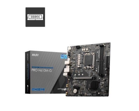 Płyta główna MSI PRO H610M-G Płyta główna MSI PRO H610M-G