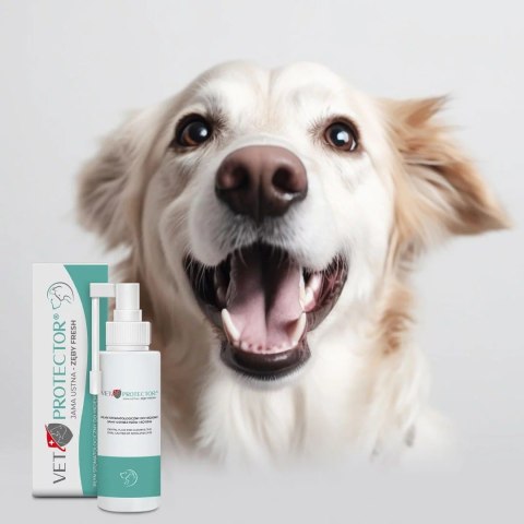 JM SANTE VET PROTECTOR JAMA USTNA ZĘBY FRESH płyn 100ml JM SANTE VET PROTECTOR JAMA USTNA ZĘBY FRESH płyn 100ml