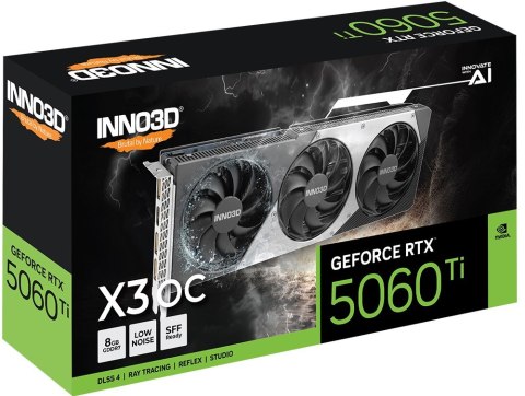 Karta graficzna INNO3 RTX 5060 Ti X3 OC 8GB Karta graficzna INNO3 RTX 5060 Ti X3 OC 8GB