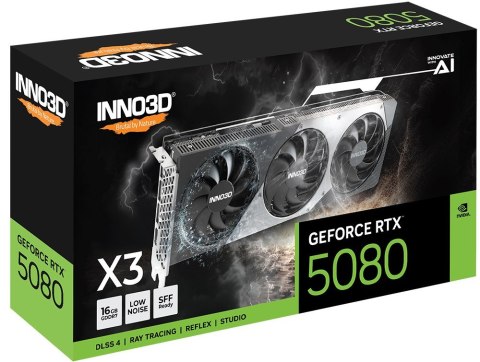 Karta graficzna INNO3D GeForce RTX 5080 X3 Karta graficzna INNO3D GeForce RTX 5080 X3