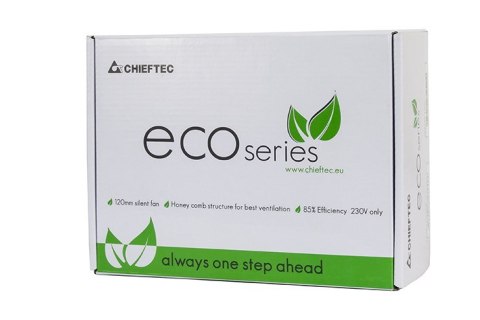 Zasilacz Chieftec ECO GPE-600S (600 W; Aktywne) Zasilacz Chieftec ECO GPE-600S (600 W; Aktywne)