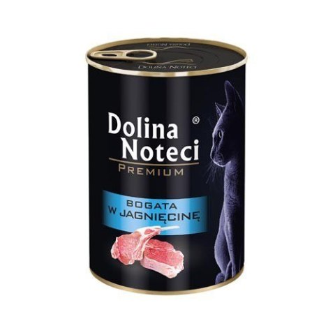 DOLINA NOTECI Premium bogata w jagnięcinę - mokra karma dla kota - 400 g DOLINA NOTECI Premium bogata w jagnięcinę - mokra karma dla kota - 400 g