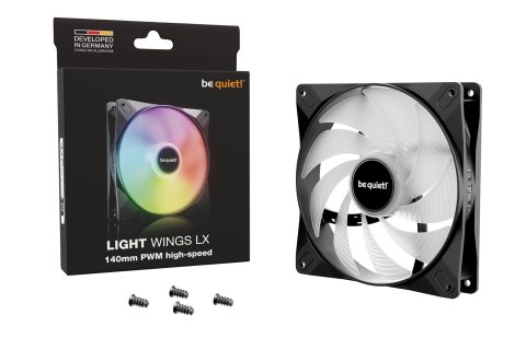 WENTYLATOR BE QUIET! Light Wings LX 140mm PWM high-speed WENTYLATOR BE QUIET! Light Wings LX 140mm PWM high-speed