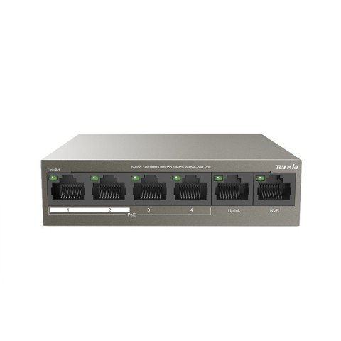 Tenda- switch POE 10/100 6 portów/4 porty POE Tenda- switch POE 10/100 6 portów/4 porty POE