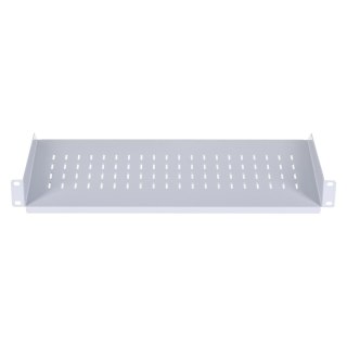 ALANTEC Półka stała 19" 1U głęb. 250mm, kolor szary