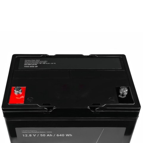 GREEN CELL AKUMULATOR LIFEPO4 CAV06 12/12,8V 50AH 640WH / M8 GREEN CELL AKUMULATOR LIFEPO4 CAV06 12/12,8V 50AH 640WH / M8