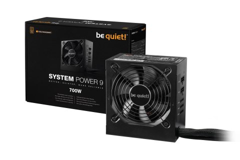 Zasilacz BE QUIET! SYSTEM POWER 9 BN303 (700 W; Aktywne; 120 mm) Zasilacz BE QUIET! SYSTEM POWER 9 BN303 (700 W; Aktywne; 120 mm)
