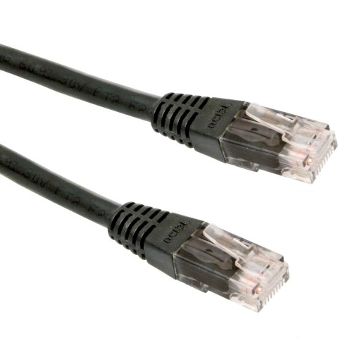 Kabel UTP GEMBIRD PP12-3M/BK (3m; UTP; kolor czarny) Kabel UTP GEMBIRD PP12-3M/BK (3m; UTP; kolor czarny)