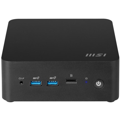 MSI Cubi NUC 13MQ-070PL i7-1365U 16GB SSD1TB Intel Iris Xe Graphics AX211 WiFi 6E Windows 11 Pro Black