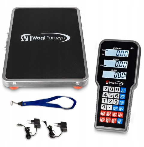Waga Platformowa WAGI TARCZYN WT-090N 150kg Bezprzewodowy Wyświetlacz Waga Platformowa WAGI TARCZYN WT-090N 150kg Bezprzewodowy Wyświetlacz