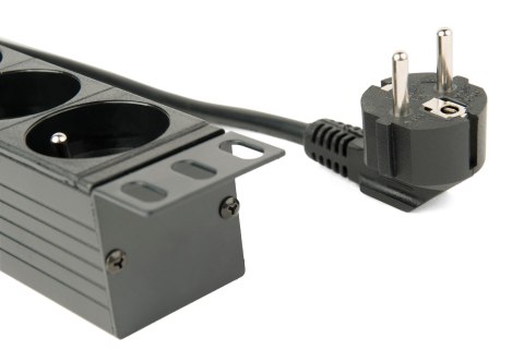 GEMBIRD LISTWA ZASILAJĄCA RACK 19" PDU EG-PDU-014-F 1U, 16A, 8X FRANCUSKIE GNIAZDO, WTYK SCHUKO, KABEL 3M GEMBIRD LISTWA ZASILAJĄCA RACK 19" PDU EG-PDU-014-F 1U, 16A, 8X FRANCUSKIE GNIAZDO, WTYK SCHUKO, KABEL 3M