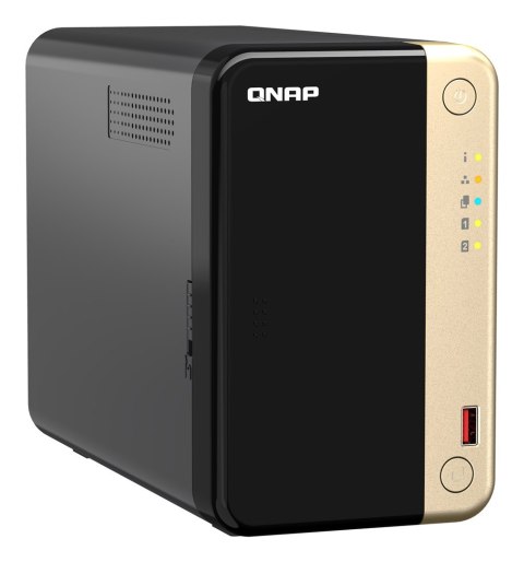 Qnap TS-264-8G, Tower, 2 x 2.5"/3.5" SATA, Intel Celeron N5105/N5095 4C/4T, 8 GB DDR4 onboard not expandable, 2 x 2.5GbE, option Qnap TS-264-8G, Tower, 2 x 2.5"/3.5" SATA, Intel Celeron N5105/N5095 4C/4T, 8 GB DDR4 onboard not expandable, 2 x 2.5GbE, option